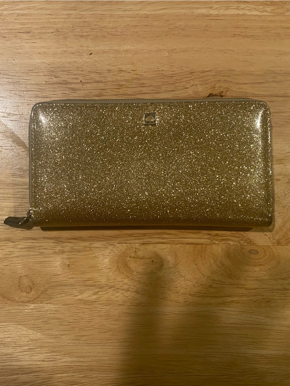Kate Spade Glitter Gold wallet/clutch